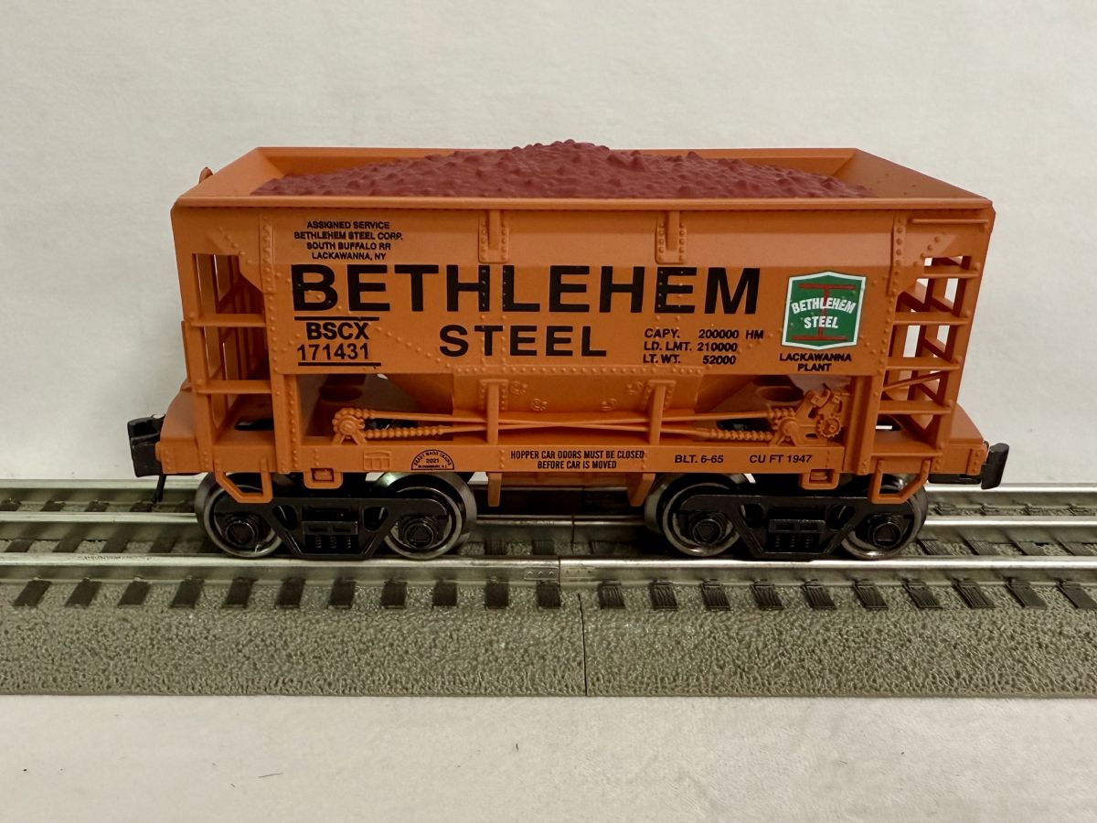 Ready Made Trains RMT 96719521 O Ore Car Bethlehem Steel / Lackawanna