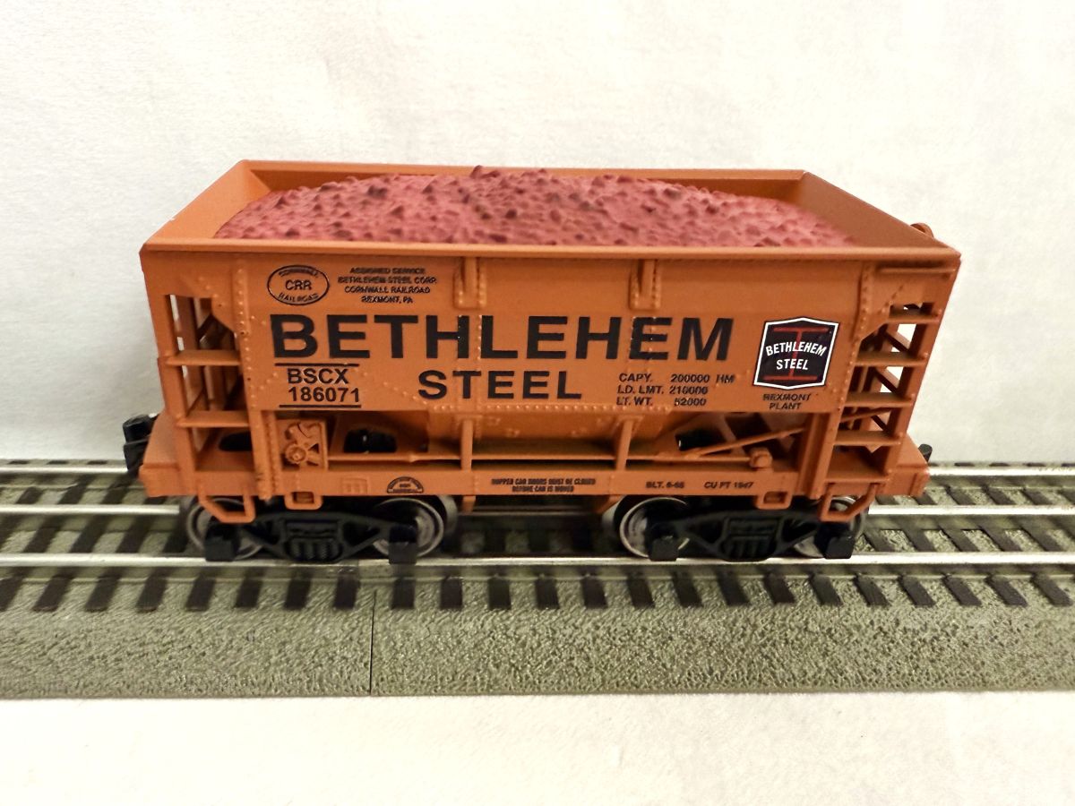 Ready Made Trains RMT 967196 O Ore Car Bethlehem Steel / Cornwall RR Rexmont Plant