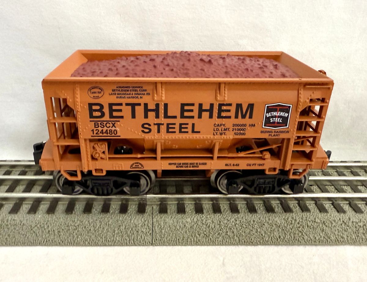 Ready Made Trains RMT 967198 O Ore Car Bethlehem Steel Burns Harbor