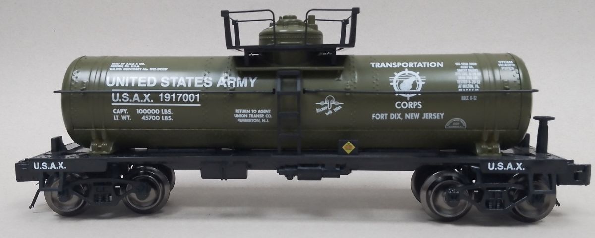 Ready Made Trains RMT 96831 O Single Dome Tank Car US Army