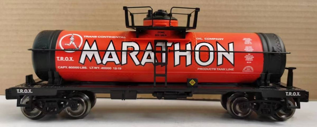 Ready Made Trains RMT 96899109 O Single Dome Tank Car Marathon