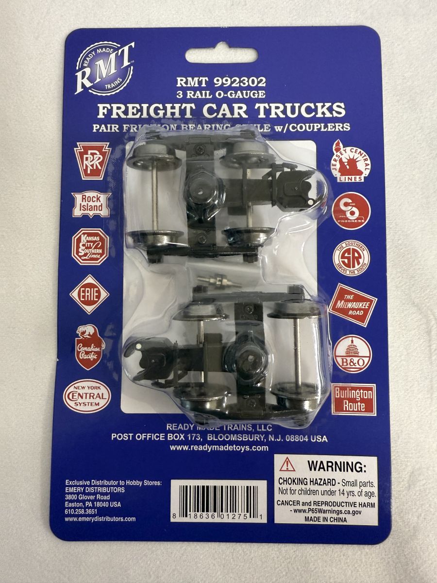 Ready Made Trains RMT 992302 O Friction Bearing Trucks