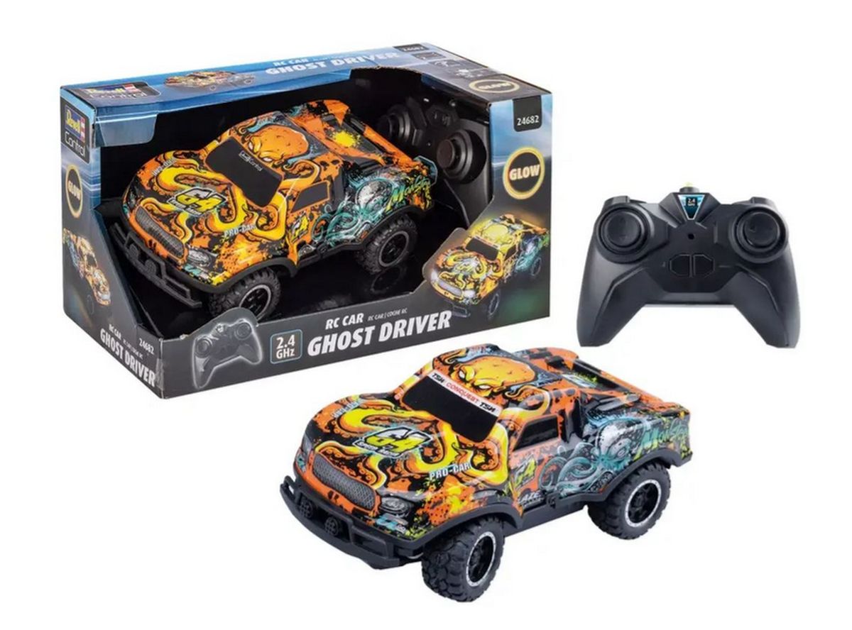 Revell Model 24682 Revell Control Rc Car Ghost Driver Orange