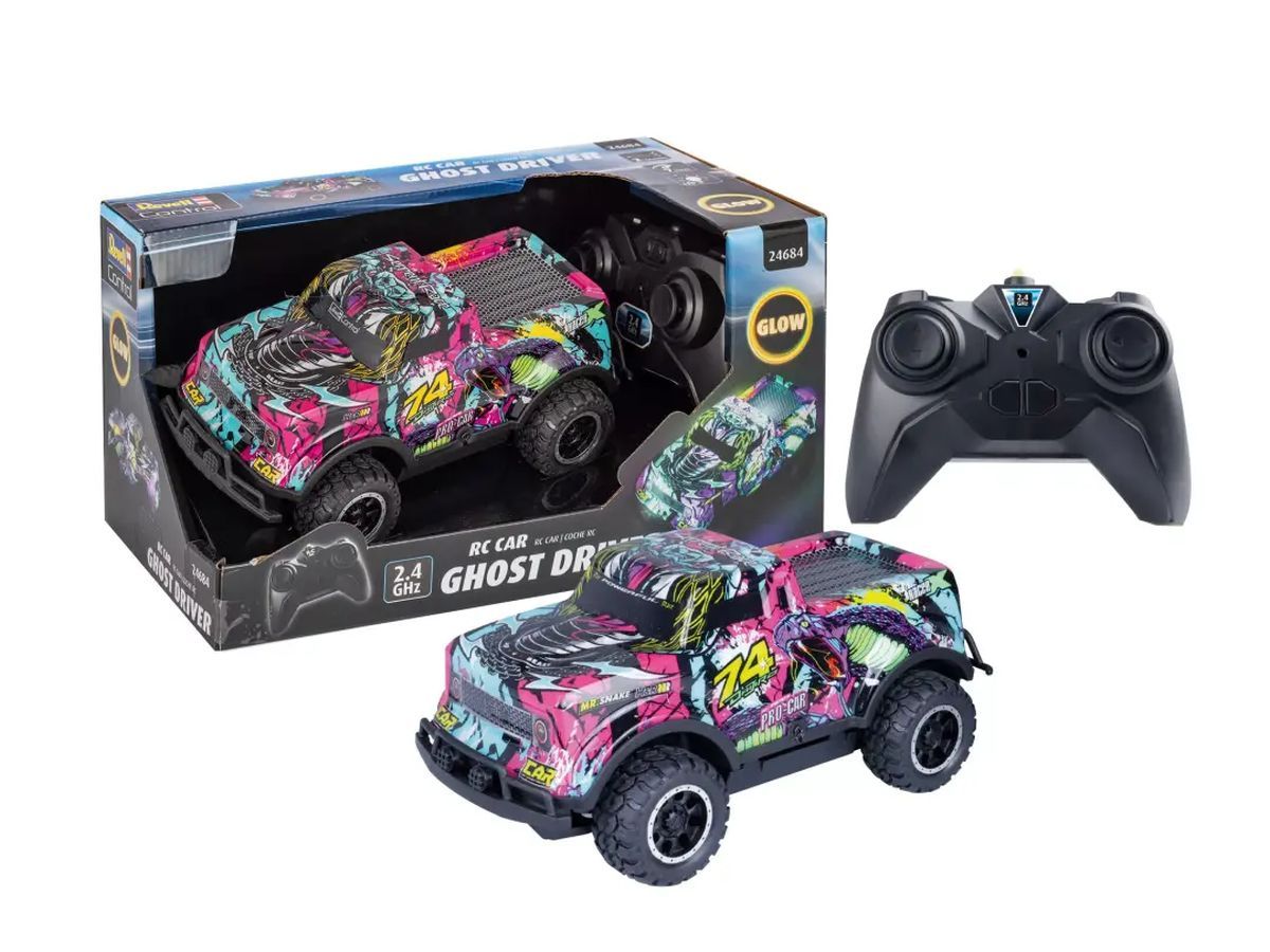 Revell Model 24684 Revell Control Rc Car Ghost Driver Purple