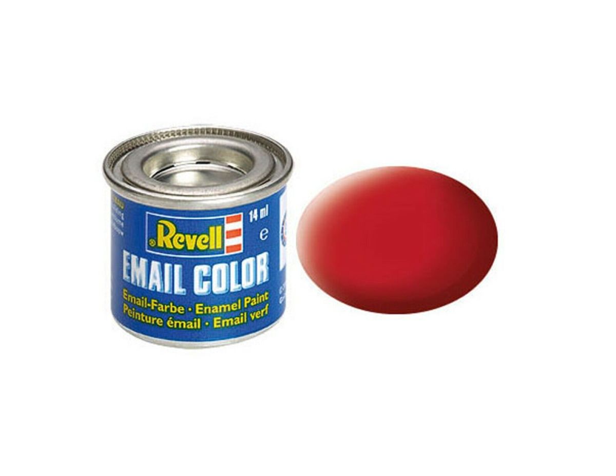 Revell RMX32136 Enamel Mat Carmine Red Ral 3002 14ml-tin