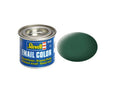 Revell RMX32139 Enamel Mat Dark Green 14ml-tin