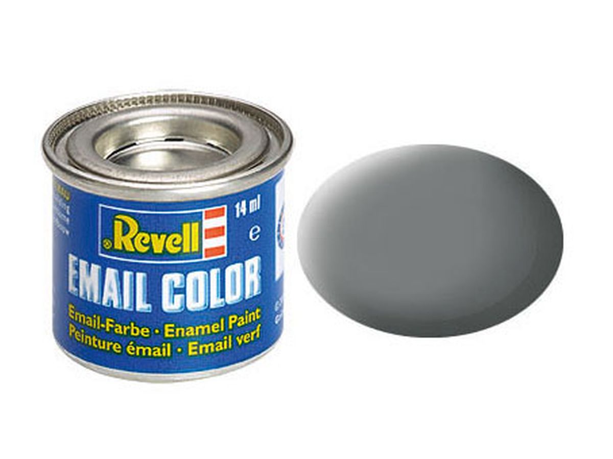Revell RMX32147 Enamel Mat Mouse Grey Ral 7005 14ml-tin