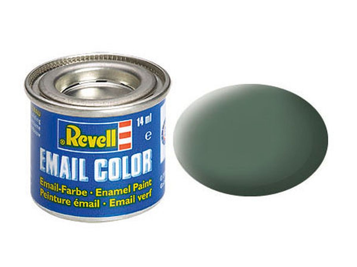Revell RMX32167 Enamel Mat Greenish Grey Ral 7009 14ml-tin
