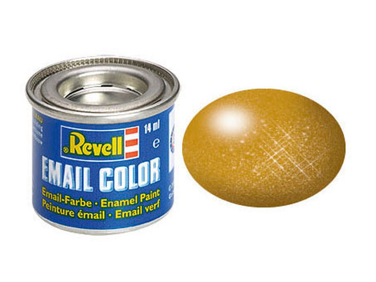Revell RMX32192 Enamel Metallic Brass 14ml-tin