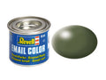 Revell RMX32361 Enamel Silk Olive Green Ral 6003 14ml-tin