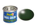Revell RMX32363 Enamel Silk Dark Green Ral 6020 14ml-tin