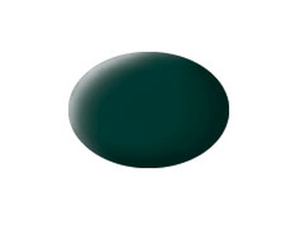 Revell RMX36140 Acrylic Mat Black-green 18ml