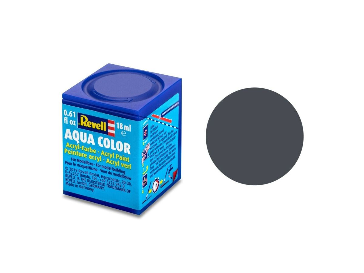 Revell RMX36178 Acrylic Mat Tank Grey Ral 7024 18ml