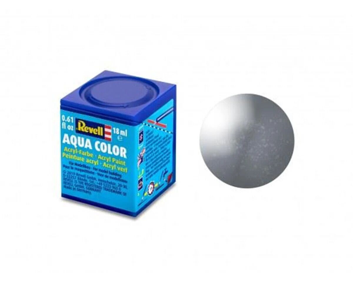 Revell RMX36191 Acrylic Metallic Steel 18ml