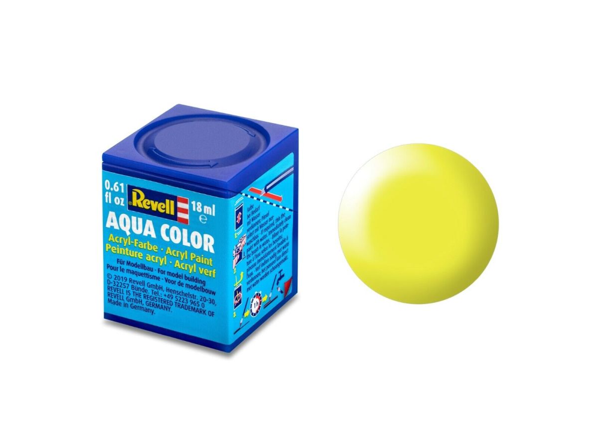 Revell RMX36312 Acrylic Silk Luminous Yellow 18ml