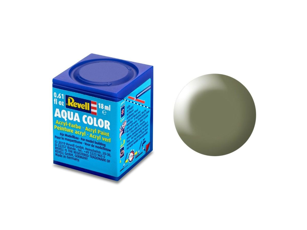 Revell RMX36362 Acrylic Silk Greyish Green 18ml