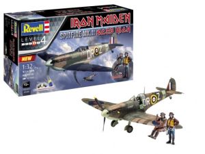 Revell Model 805688 Iron Maiden Aces High Spitfire Mk Ll Gift Set Skill 4