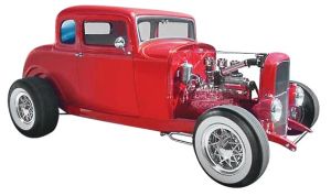 Revell Model 854228 32 Ford 5-Window Coupe 1/25