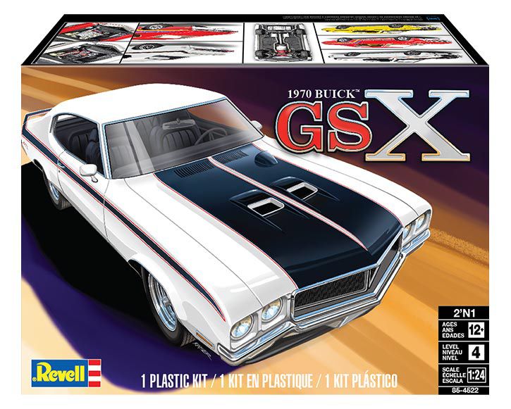 Revell Model 854522 70 Buick Gsx 2n1 Skill 4