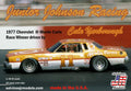 Salvino Jr. Model Company 10750 Junior Johnson Racing #11 Chevy 1977 Monte Carlo Driver Ca
