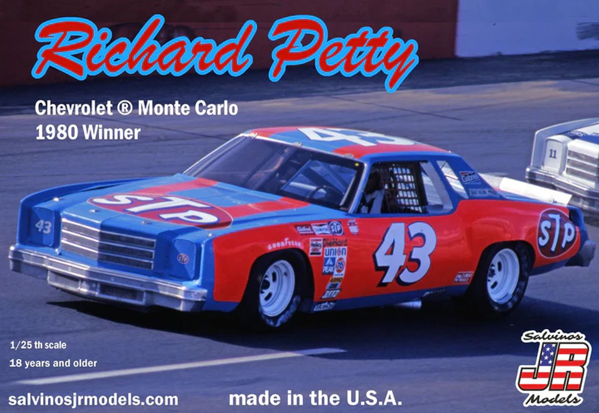 Salvino Jr. Model Company 10751 Richard Petty #43 Chevrolet Monte Carlo 1980 Winner