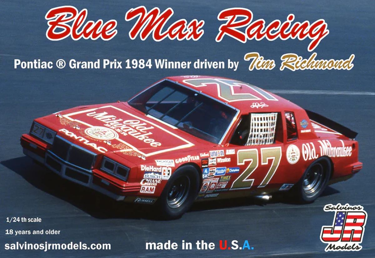 Salvino Jr. Model Company 15906 Blue Max Racing 1984 2+2 Driven by Tim Richmond