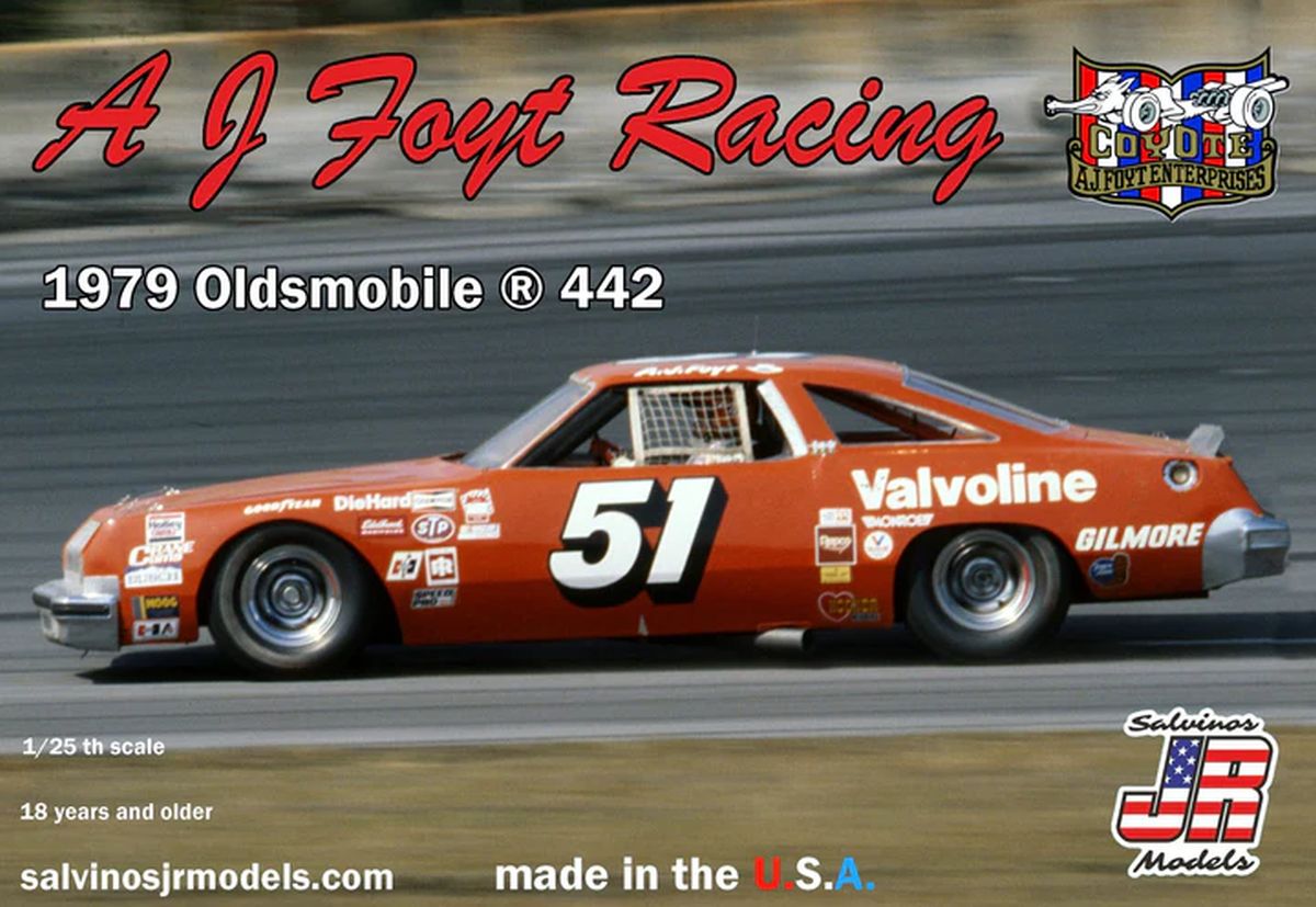 Salvino Jr. Model Company 22622 AJ Foyt Racing 1979 Oldsmobile 442