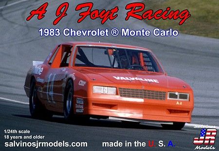 Salvino Jr. Model Company 24565 AJ Foyt Racing 1983 Chevrolet Monte Carlo