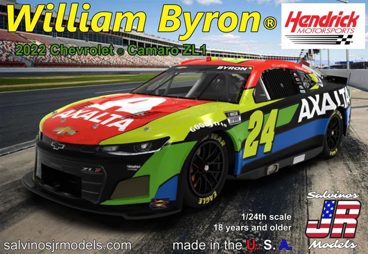 Salvino Jr. Model Company 31248 Hendrick Motorsports William Byron 2022 Camaro