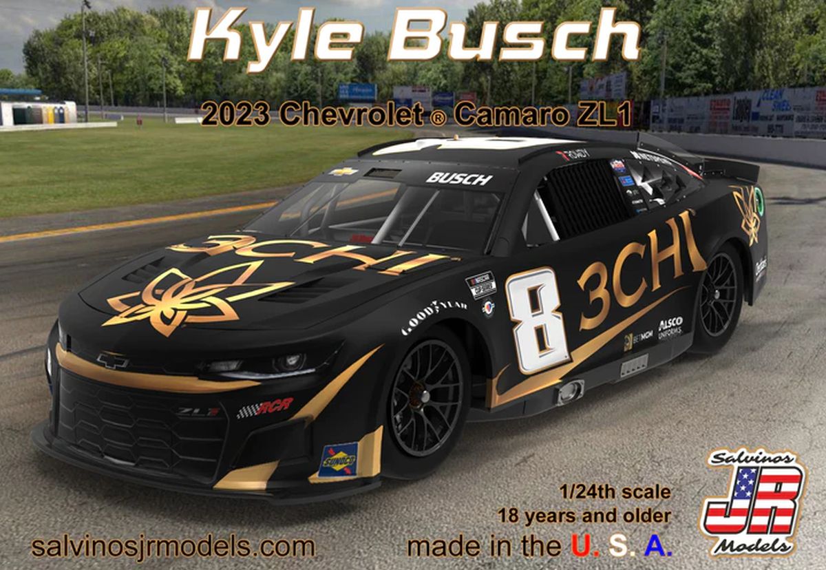 Salvino Jr. Model Company 39172 Richard Childress Racing Kyle Busch 2023 Camaro Primary