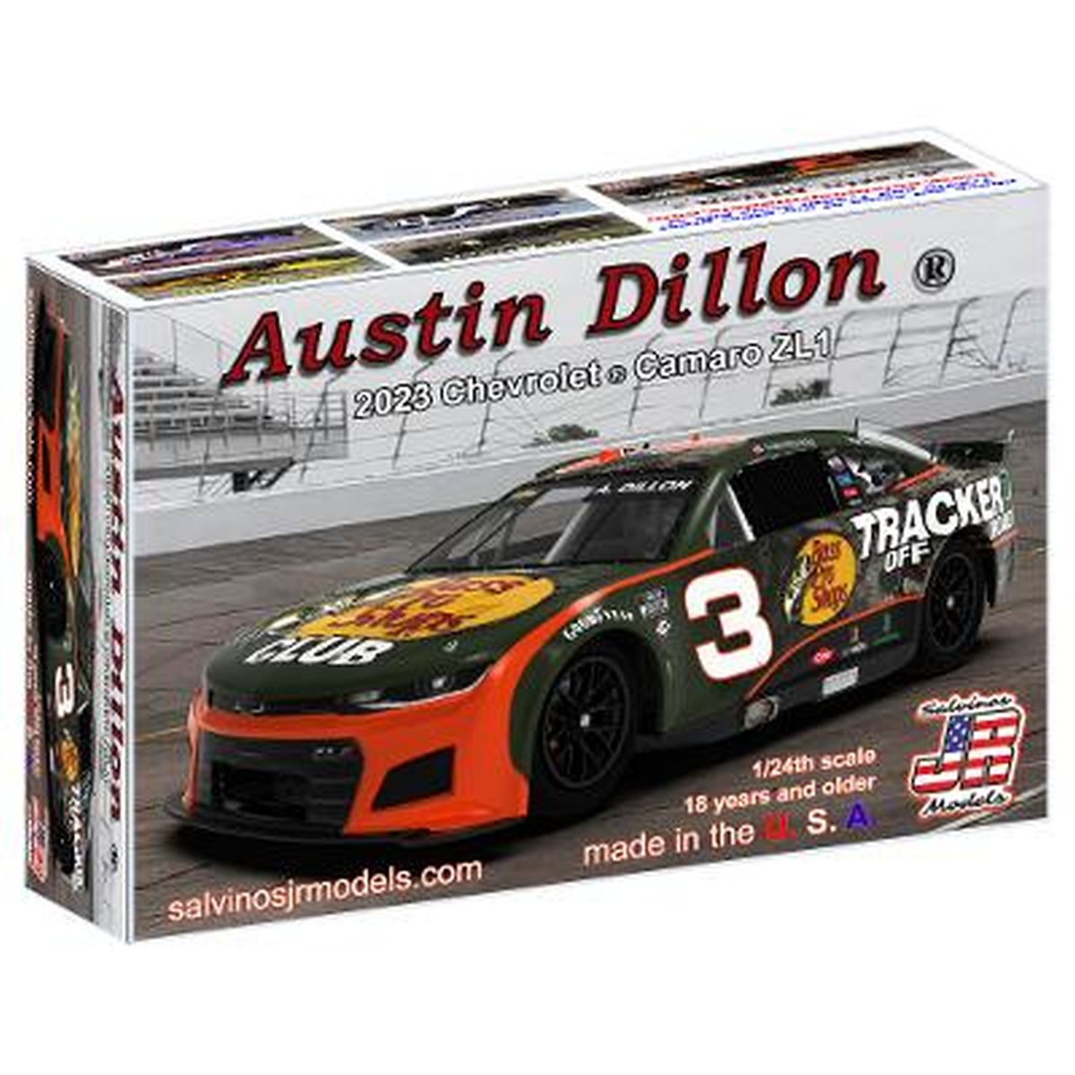 Salvino Jr. Model Company 39173 Richard Childress Racing Austin Dillon Camaro Bass Pro Shop