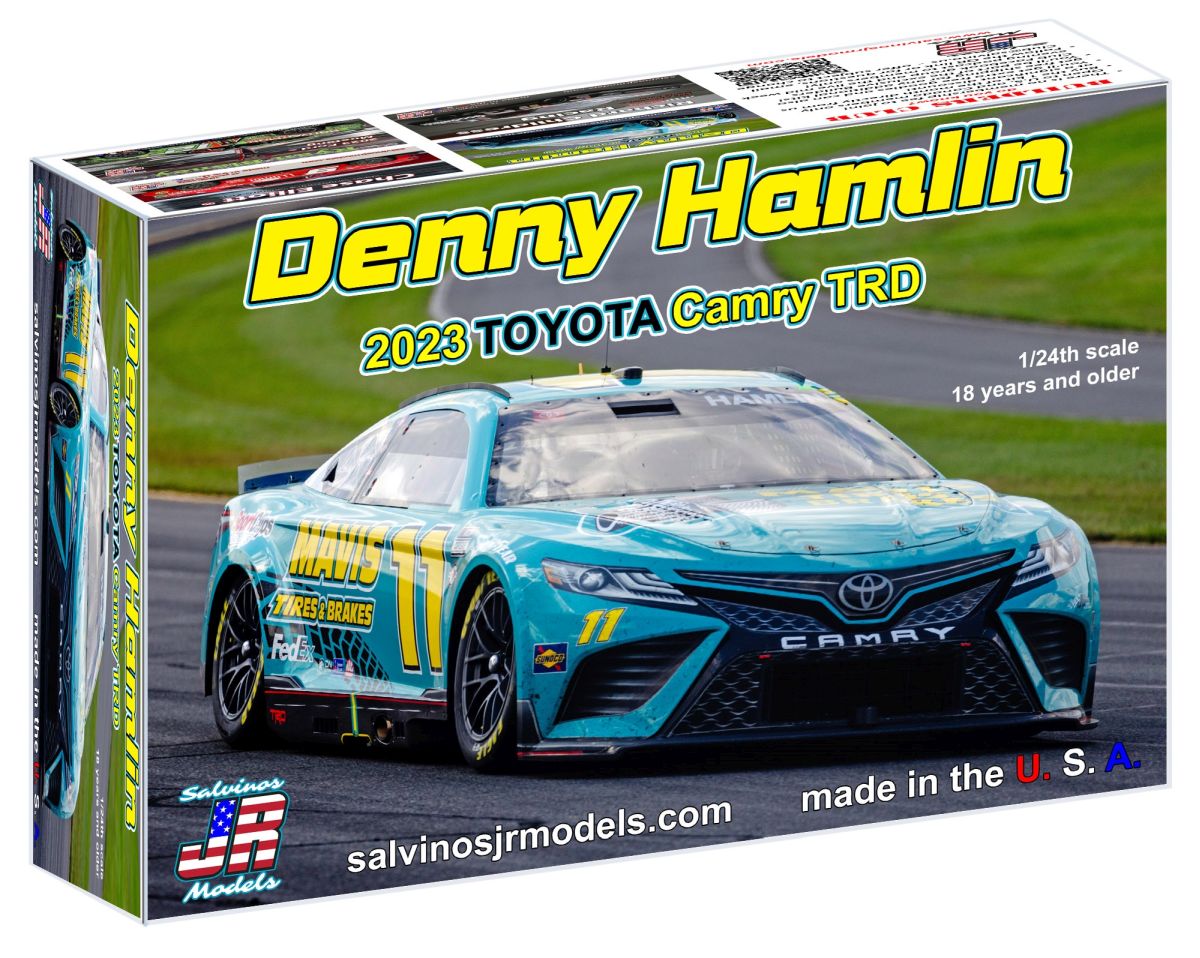 Salvino Jr. Model Company 41301 Joe Gibbs Racing 2023 Denny Hamlin Toyota Camry Mavis