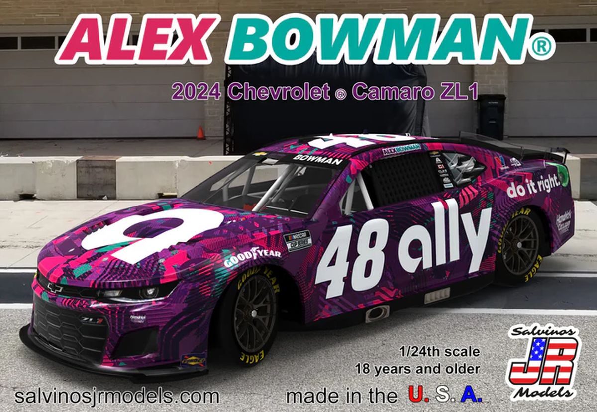 Salvino Jr. Model Company 43014 Hendrick Motorsports Alex Bowman 2024 Camaro Primary