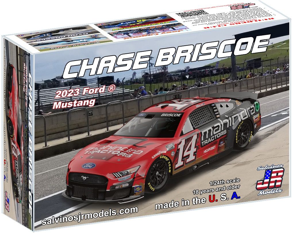 Salvino Jr. Model Company 46133 Stewart Haas Racing 2023 Chase Briscoe Camaro Mahinda