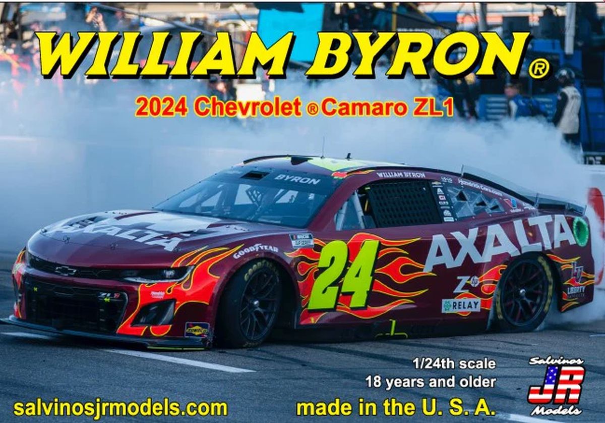 Salvino Jr. Model Company 46136 Hendrick Motorsports 2024 William Byron Camaro Martinsville