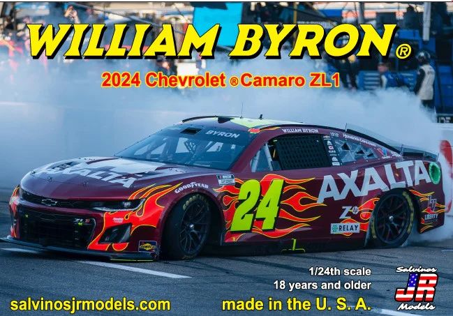 Salvino Jr. Model Company 46316 Hendrick Motorsports 2024 William Byron Camaro Martinsville