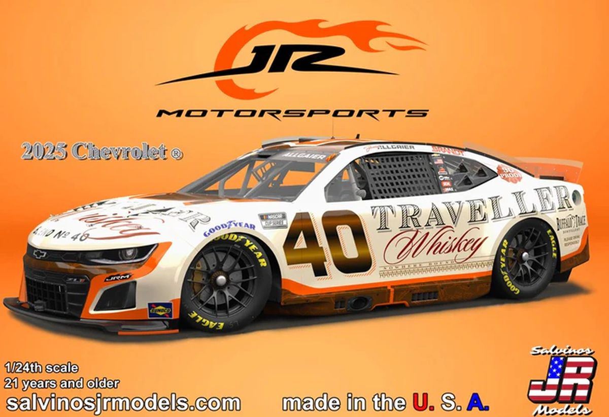 Salvino Jr. Model Company 47309 JR Motorsports Justin Allgaier Traveller Whiskey Daytona 500