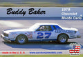 Salvino Jr. Model Company 6918 Buddy Baker #27 1978 Chevrolet Monte Carlo