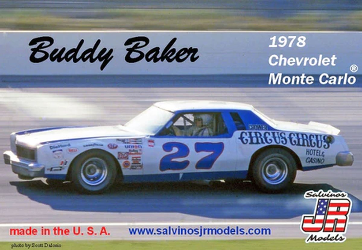 Salvino Jr. Model Company 6918 Buddy Baker #27 1978 Chevrolet Monte Carlo