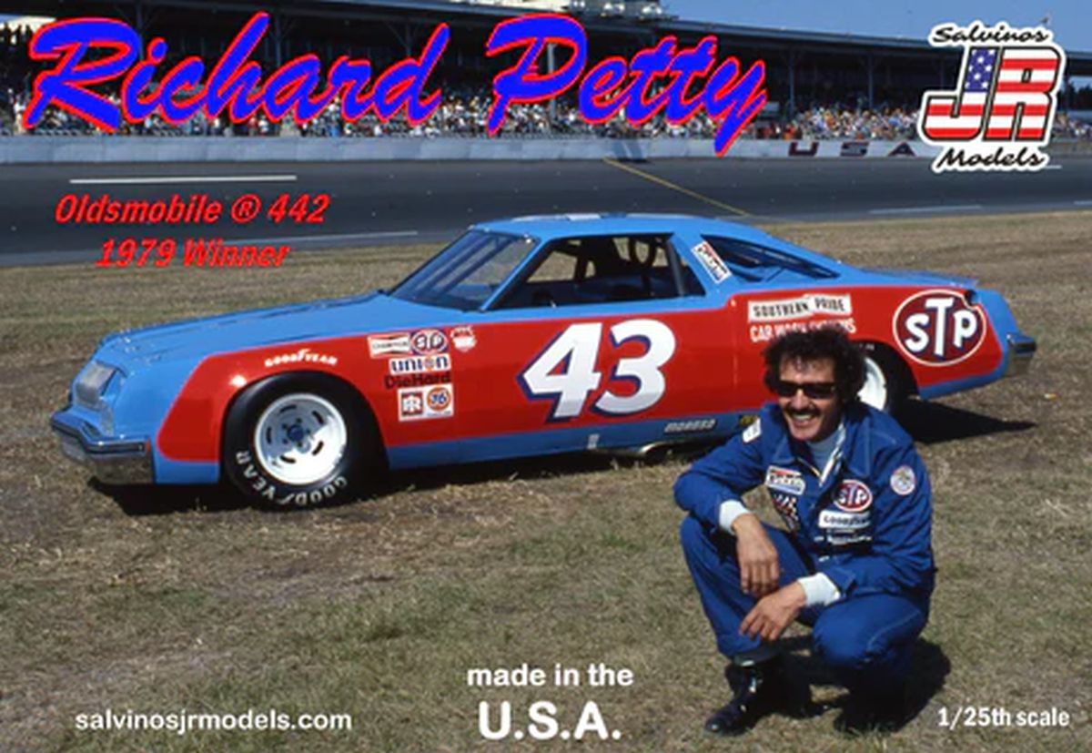 Salvino Jr. Model Company 8461 Richard Petty #43 Oldsmobile 442 Winner 1979