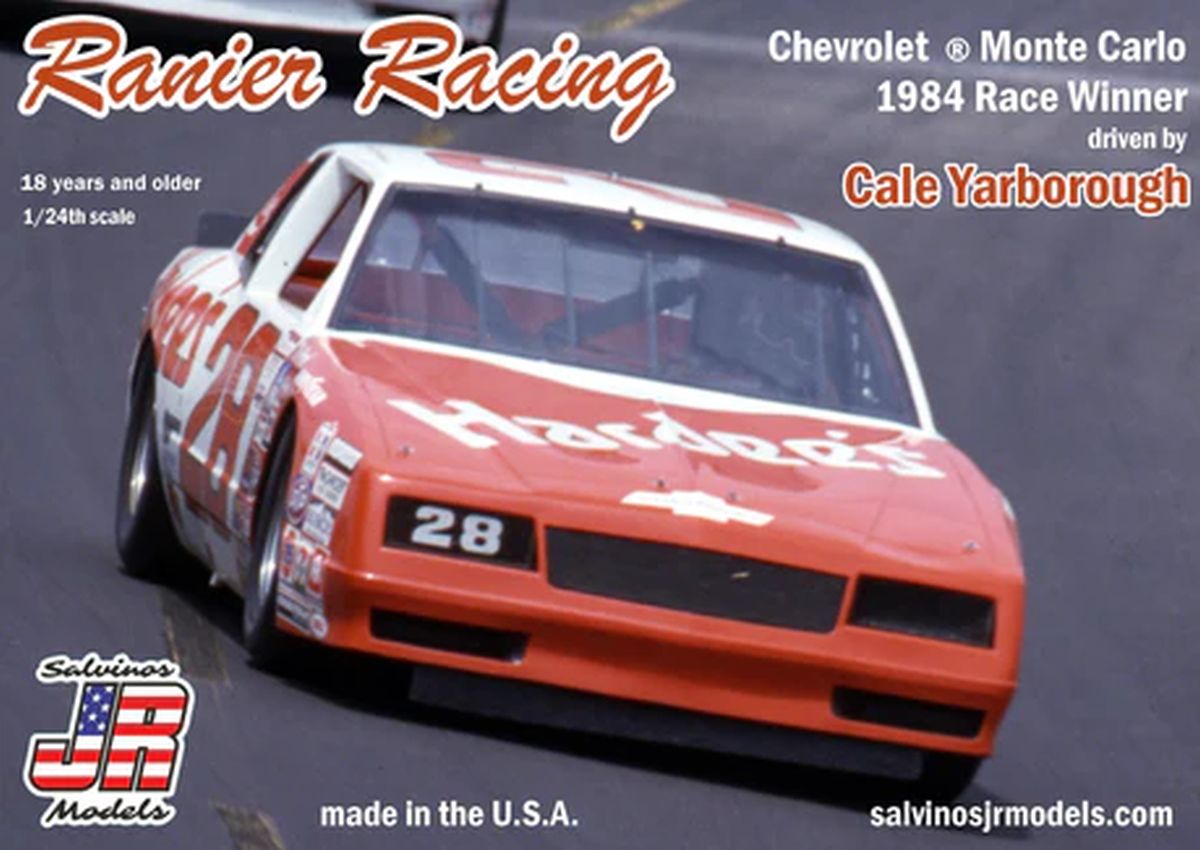 Salvino Jr. Model Company 9929 Ranier Racing #28 Monte Carlo 1984 Winner Driver by Cale Y