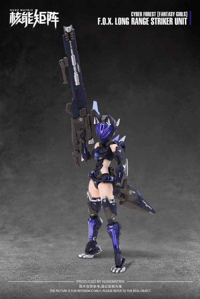 Sim Pro Model Kit 3001 Nuke Matrix 1/12 Fantasy Girls Fox Long Range Striker Unit