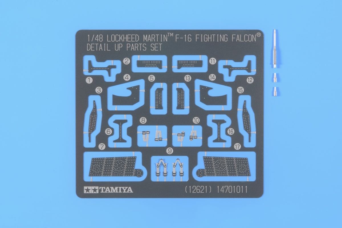Tamiya 12621 1/48 Lockheed F-16 Detail Part