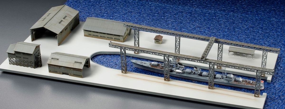 Tamiya 25417 Scenery Shimakaze Port