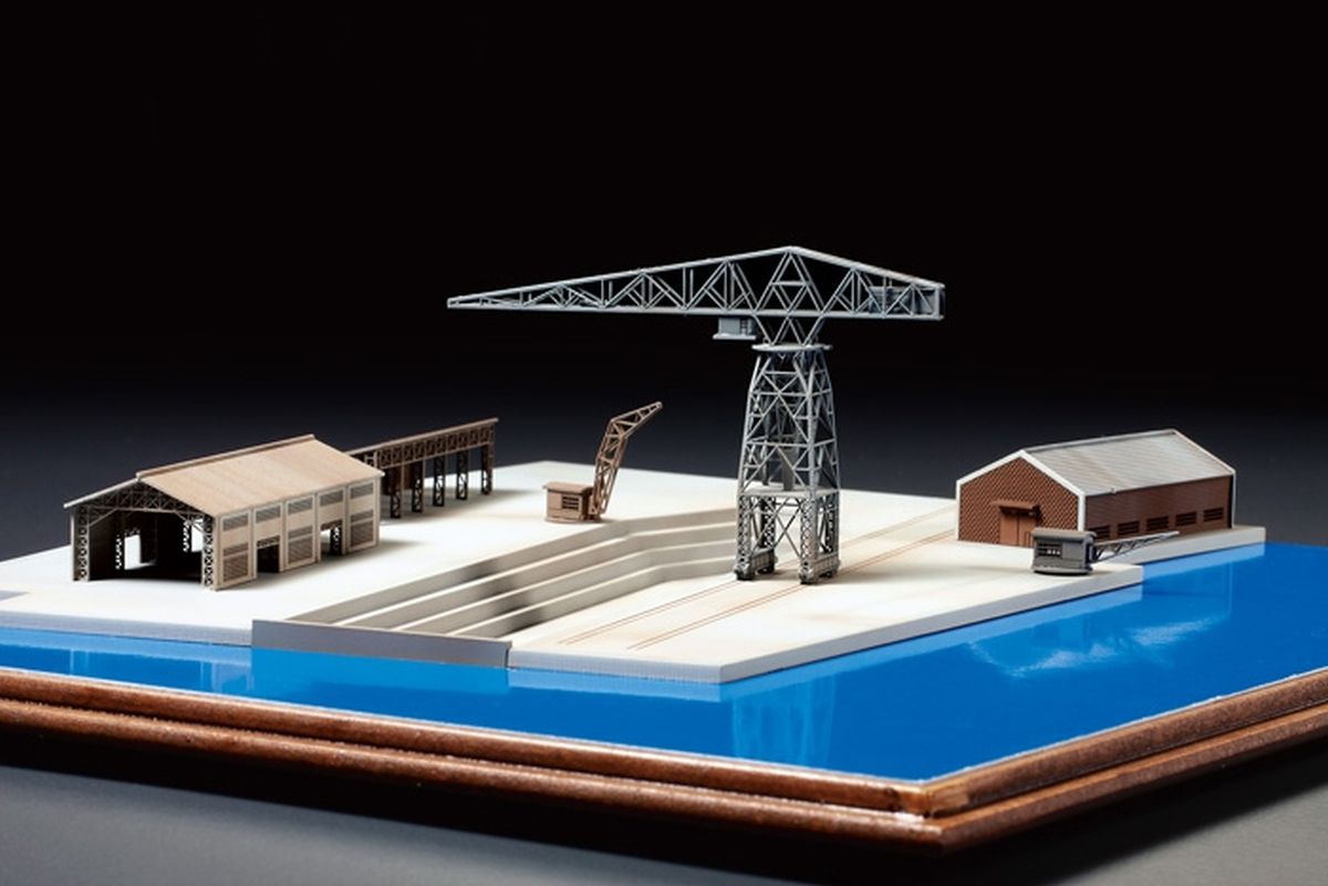 Tamiya 31540 Naval Port Dry Dock Set