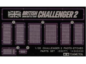 Tamiya 35277 Challenger 2 Photo-Etched Parts Set