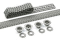 Tamiya 84217 Die-Cast Metal Tracks
