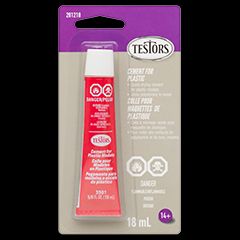 Testors Paint 281218 Plastic Cement Carded (5/8 oz) replaces 3516