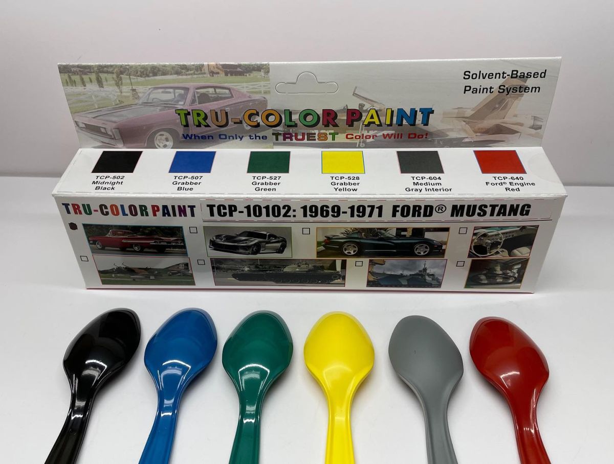 Tru-Color Paint 10102 1969-1971 Ford Mustang Paint Set