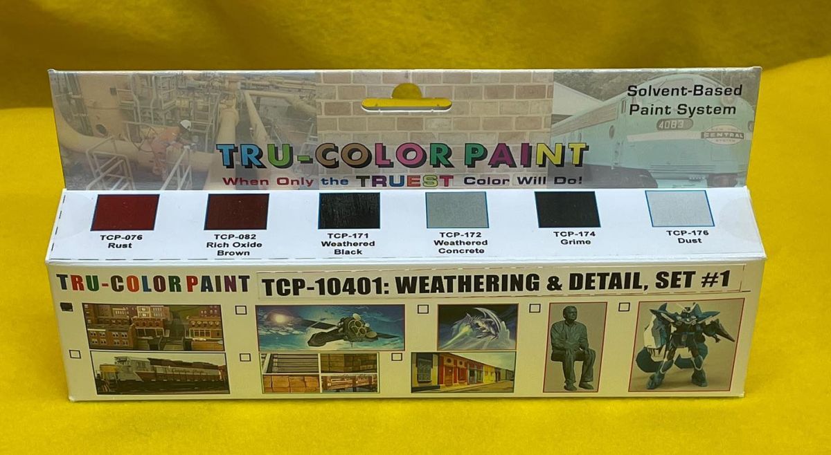 Tru-Color Paint 10401 Weathering Paint Set #1